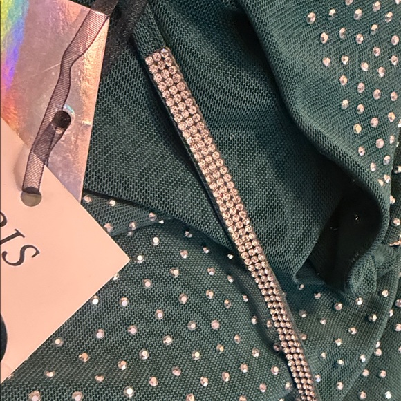 iris Black Rhinestone Embellished Dress polyester - Picture 6 of 6